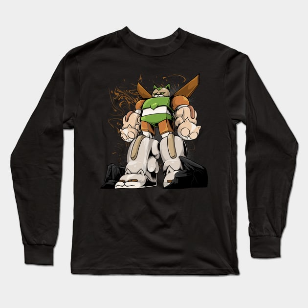 CAT TRANSFORMERS Long Sleeve T-Shirt by Wagum Std